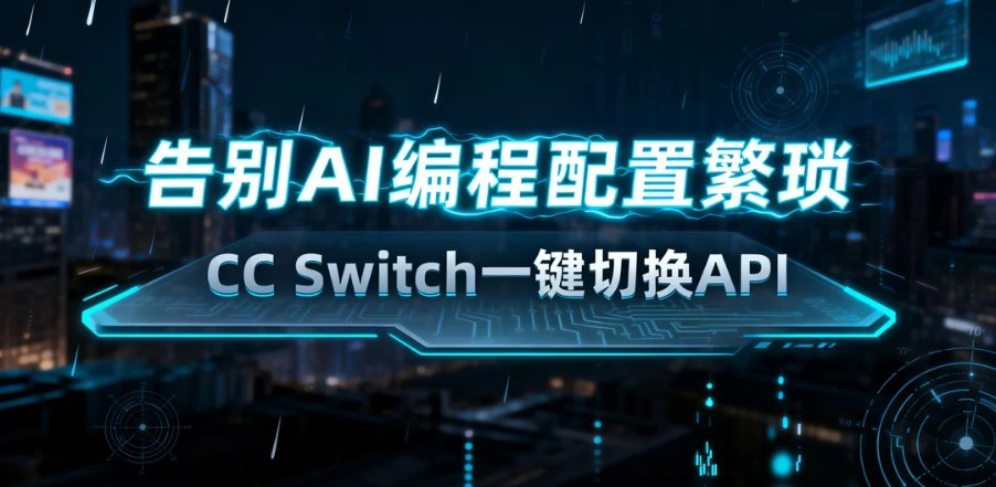 CC Switch-AI编程必备配置工具